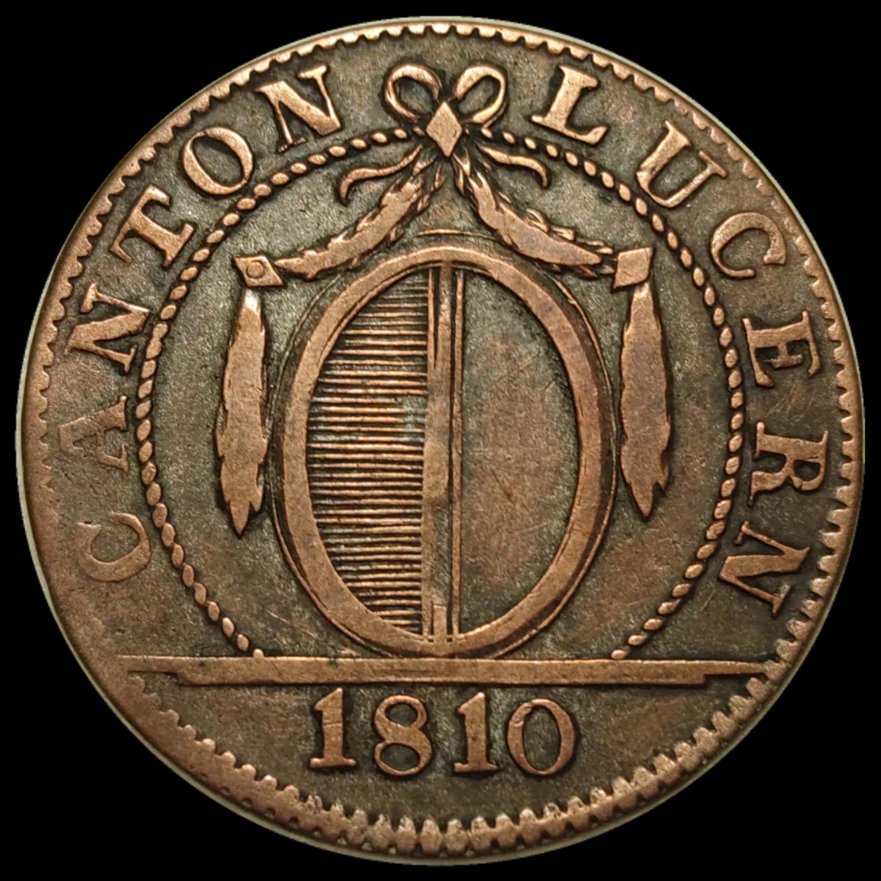1-Batzen-/-X-10-Rappen---1810---Canton-Lucern---Switzerland